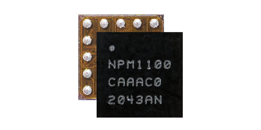 Nordic ra mắt IC quản lý điện năng nPM1100 dấu chân nhỏ
